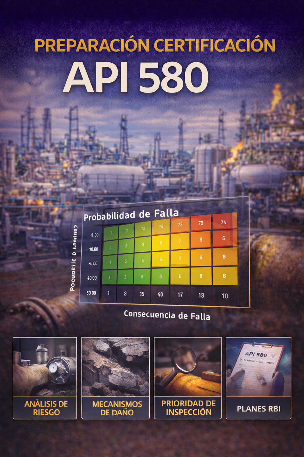 Preparacion para la Certificacion Internacional API 580